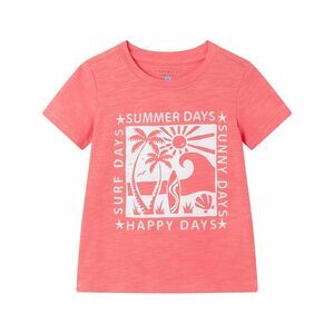 Andy & Evan Boys Garment Washed Slub T-Shirt, Orange